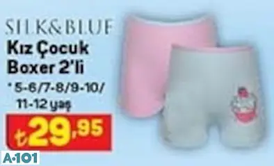 SİLK&BLUE KIZ ÇOCUK BOXER SİLK&BLUE KIZ ÇOCUK BOXER